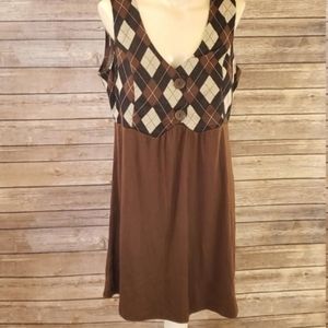 Argyle Rocker girl dress